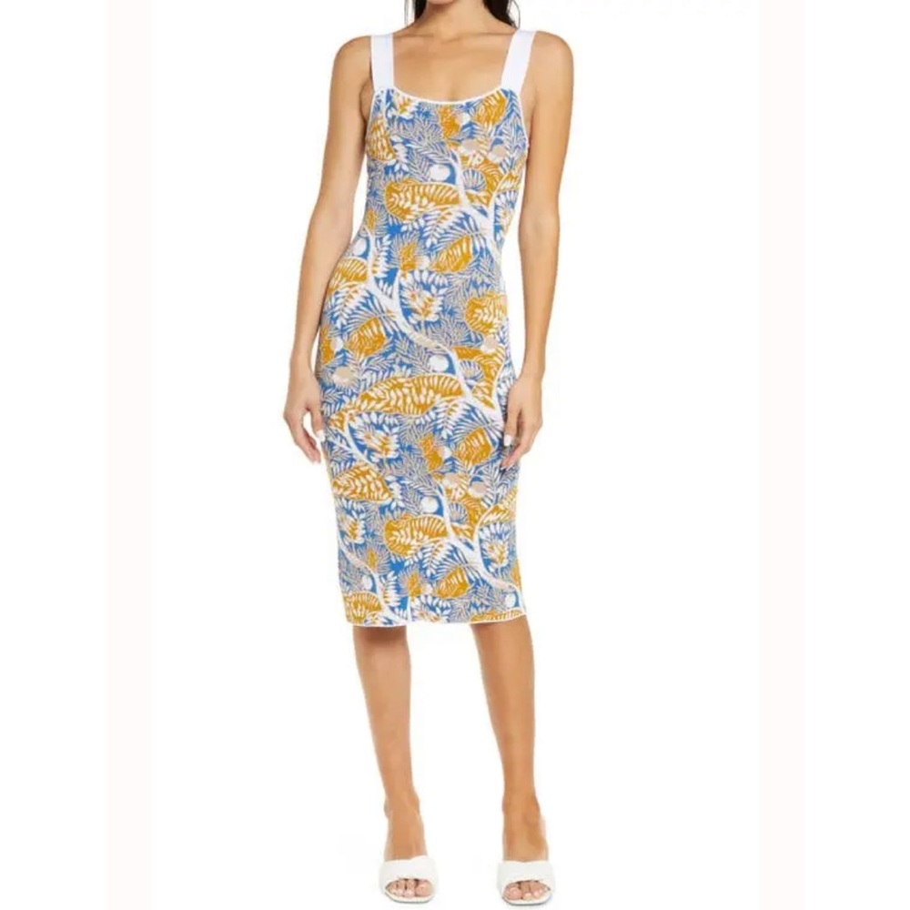 NWT STAUD Analia Knit Dress Size Small